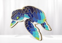 Customizable Sea Turtle Enamel Pin